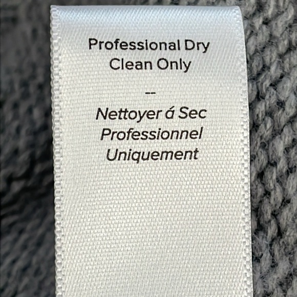 Cinq a Sept Imitation Pearl Necklace Detail Long Sleeve Layered Sweater Dress L - Picture 15 of 16